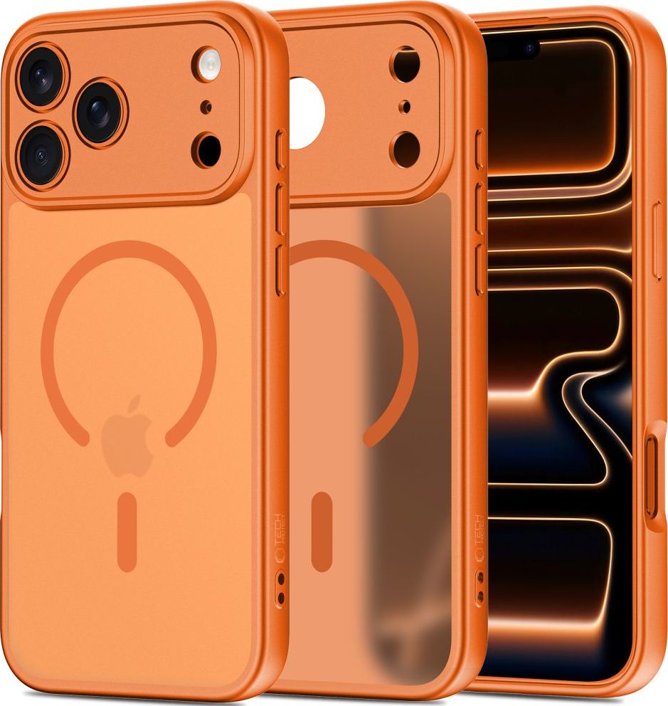 TECH-PROTECT BASICMAG MAGSAFE IPHONE 17 PRO MATTE COSMIC ORANGE