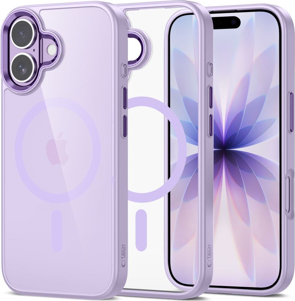 TECH-PROTECT MAGMAT MAGSAFE IPHONE 17 LAVENDER/CLEAR
