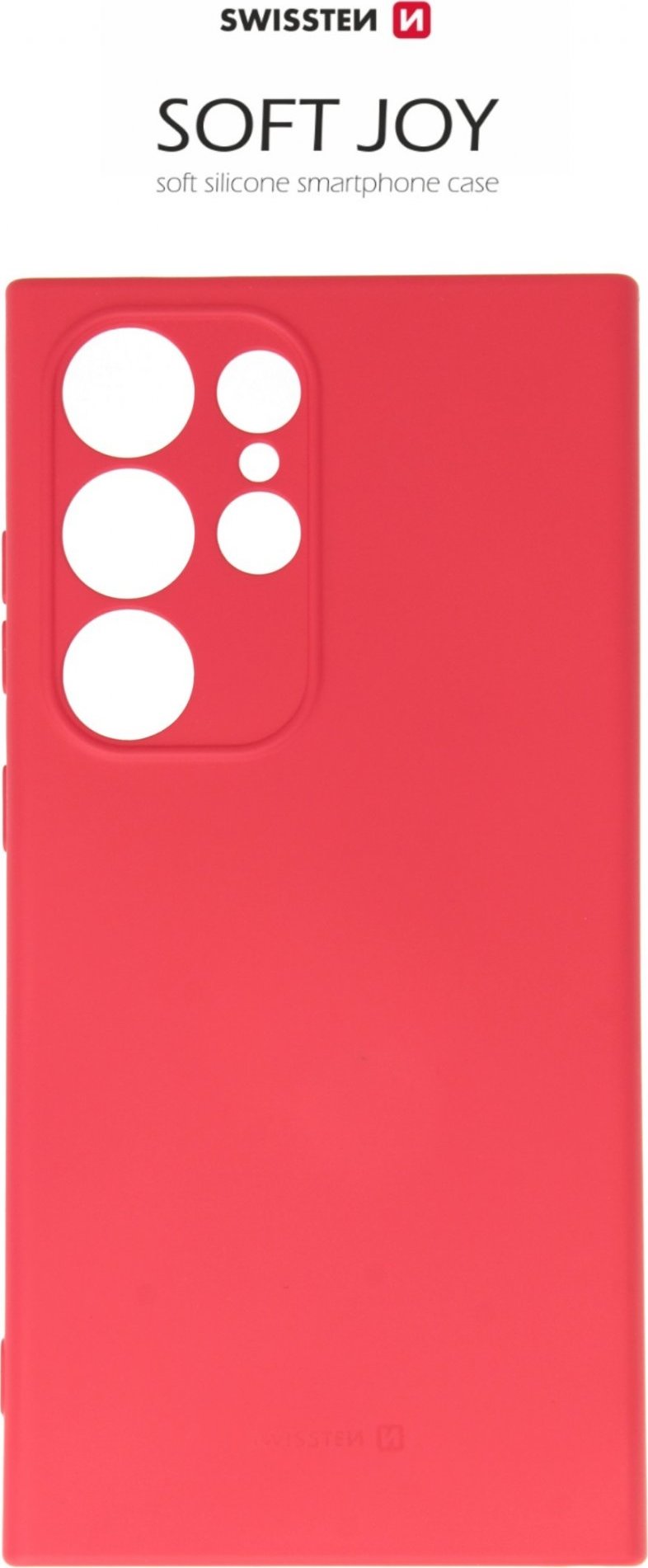 POUZDRO SWISSTEN SOFT JOY PRO SAMSUNG S928 GALAXY S24 ULTRA 5G ČERVENÉ