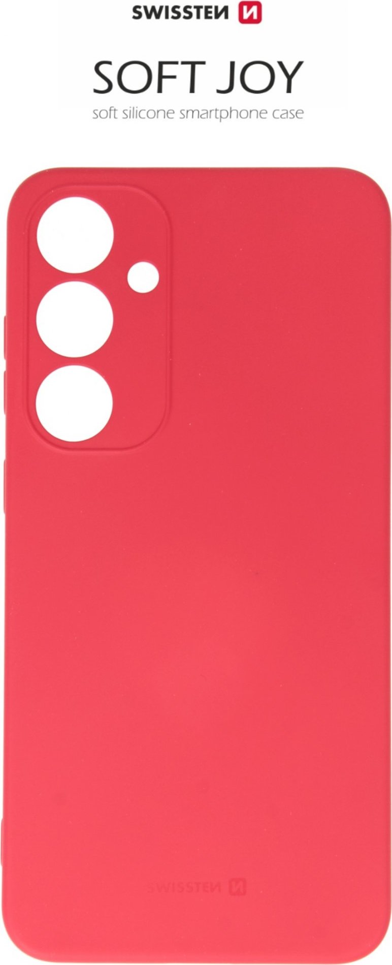 POUZDRO SWISSTEN SOFT JOY PRO SAMSUNG S926 GALAXY S24 PLUS 5G ČERVENÉ