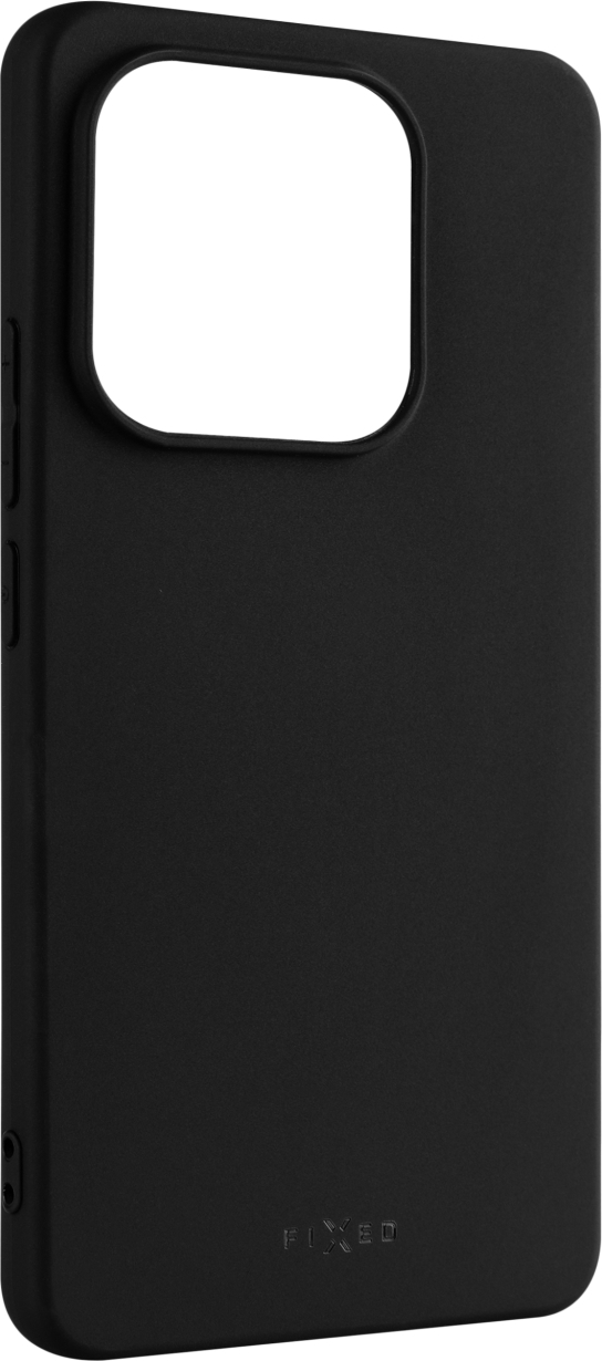 Zadní pogumovaný kryt FIXED Story pro Xiaomi Redmi Note 14, černý