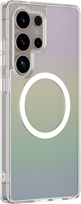 Pouzdro AmazingThing Minimal Mag s magnetickým kroužkem pro Samsung Galaxy S25 Ultra – duhové