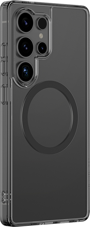 Pouzdro AmazingThing Minimal Mag s magnetickým kroužkem pro Samsung Galaxy S25 Ultra - černé