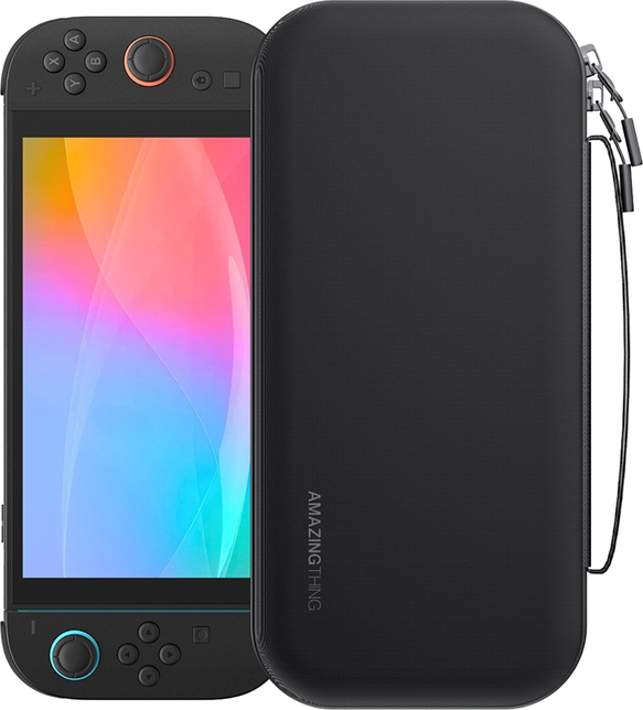 Pouzdro AmazingThing PlayShield Pack Kit pro Nintendo Switch 2 - černé