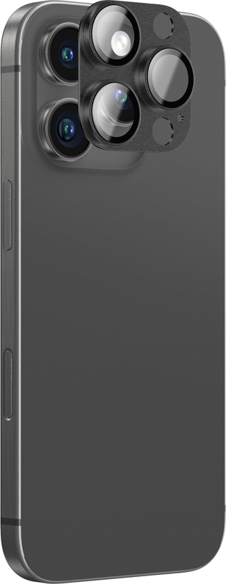 Tvrzené sklo AmazingThing Aviation-grade pro iPhone 16 Pro / 16 Pro Max - černé