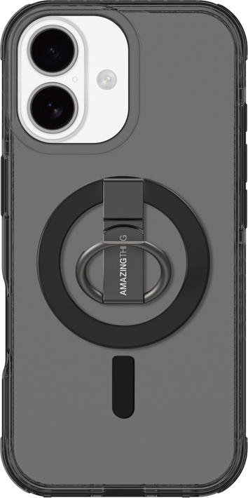 Kryt AmazingThing Titan Pro Grip Ring Set pro iPhone 17 kompatibilní s MagSafe - černý