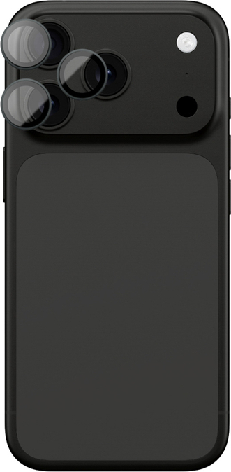 Sklo AmazingThing Sapphire pro iPhone 17 Pro / Pro Max - s šedým rámečkem