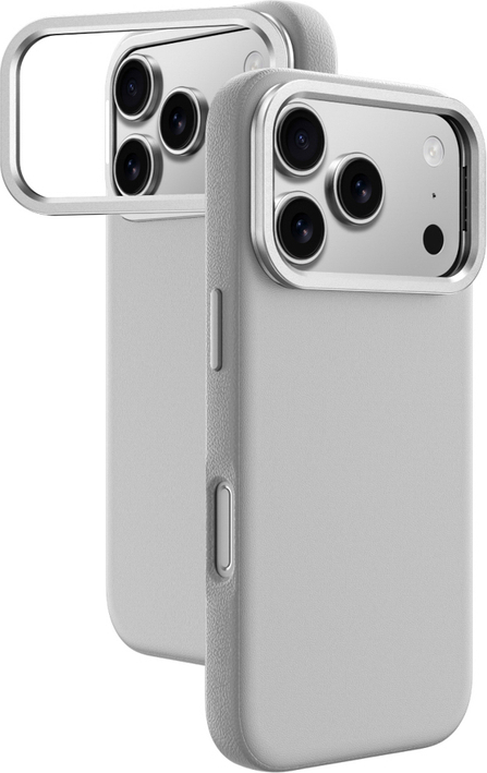 Pouzdro AmazingThing Glamour pro iPhone 17 Pro Max se stojánkem - šedé