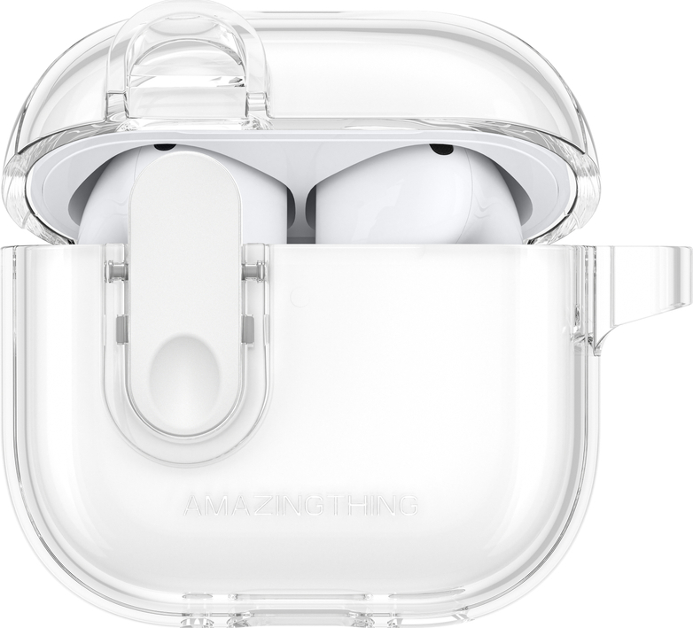 Pouzdro AmazingThing Minimal pro AirPods 4 - průhledné