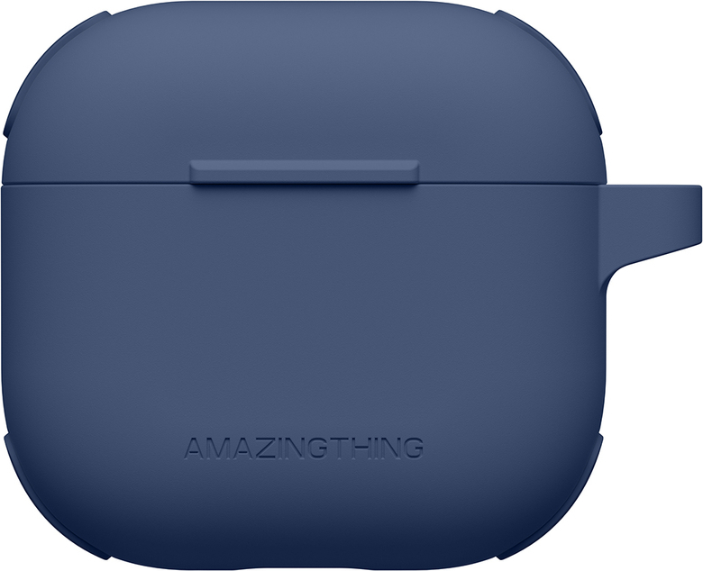Pouzdro AmazingThing Omni pro AirPods 4 - tmavě modré