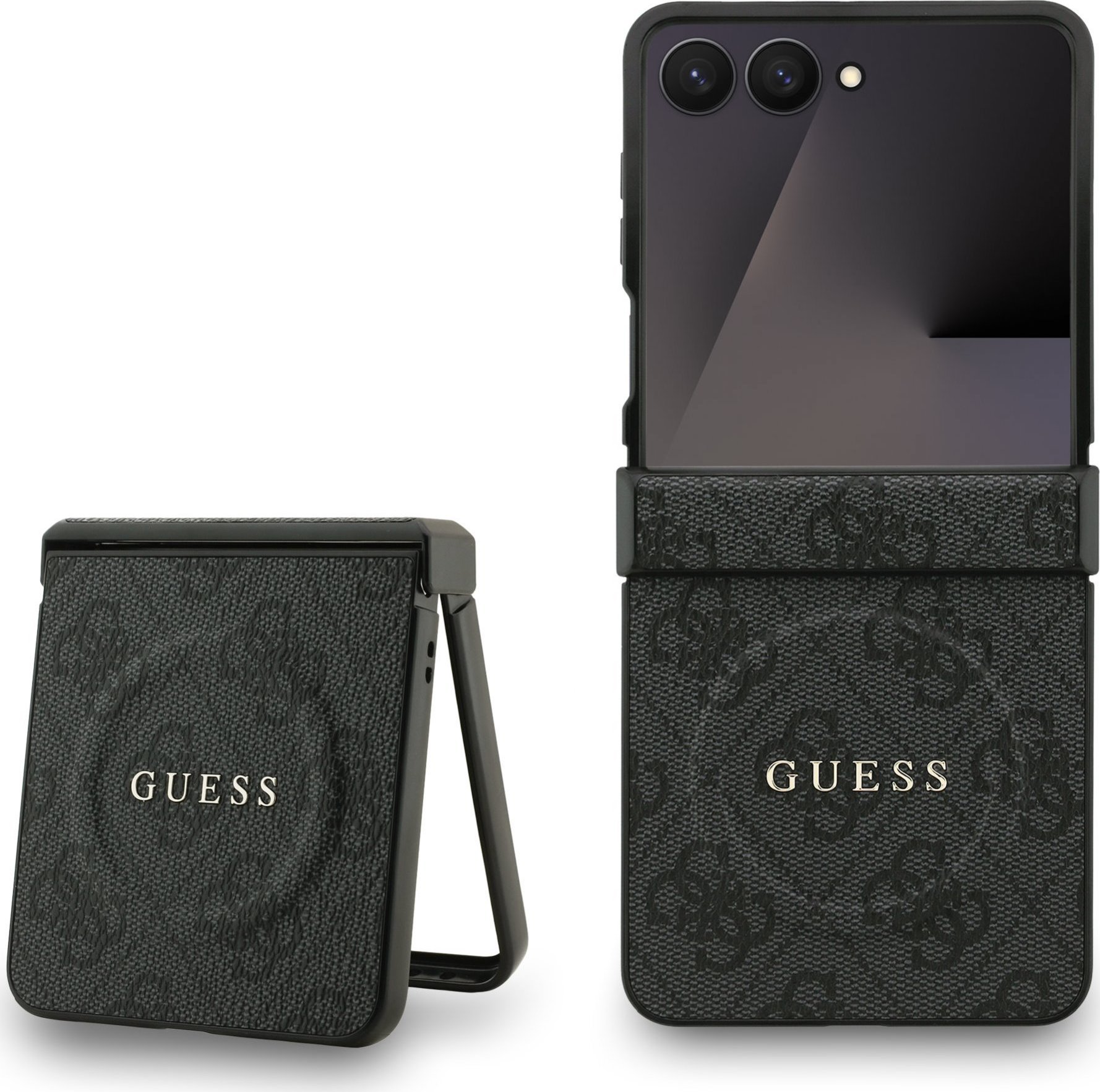 Guess 4G Classic MagSafe kryt pro Samsung Galaxy Z Flip 7 - černý