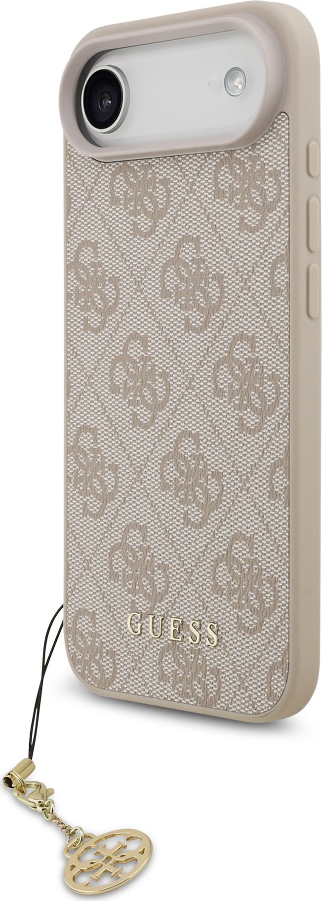 Pouzdro Guess 4G Charms Collection MagSafe pro iPhone Air - růžové