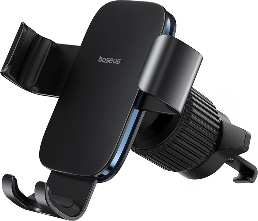 Držák do auta Baseus Metal Age 3, Gravity, do větrací mřížky - černý