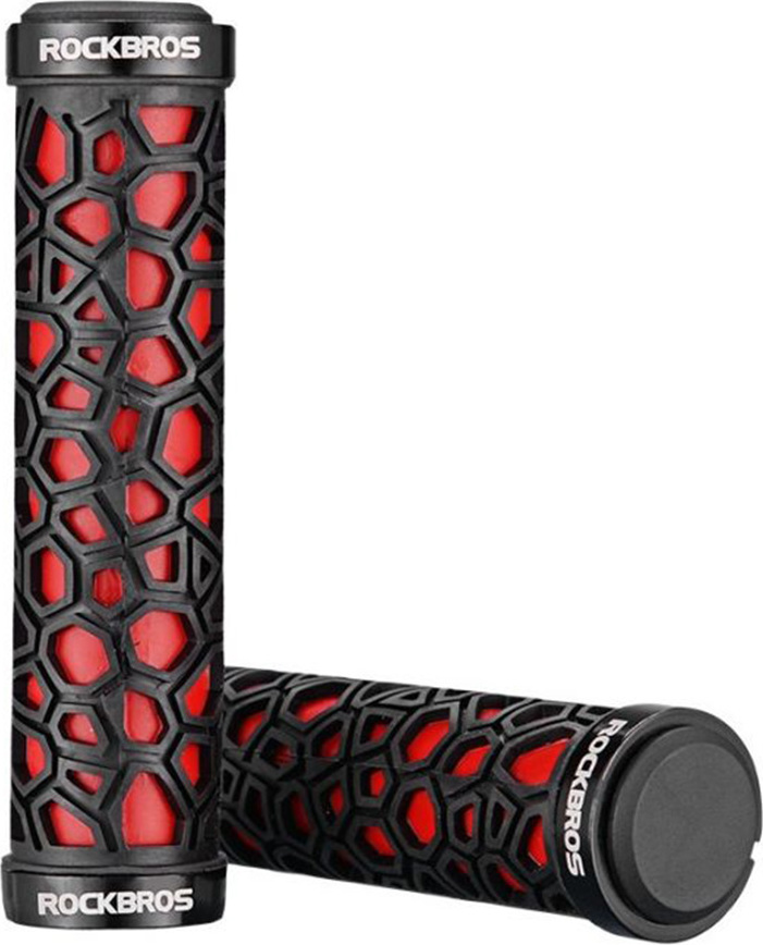 Gripy na kolo Rockbros 2017-14ARD - černé a červené