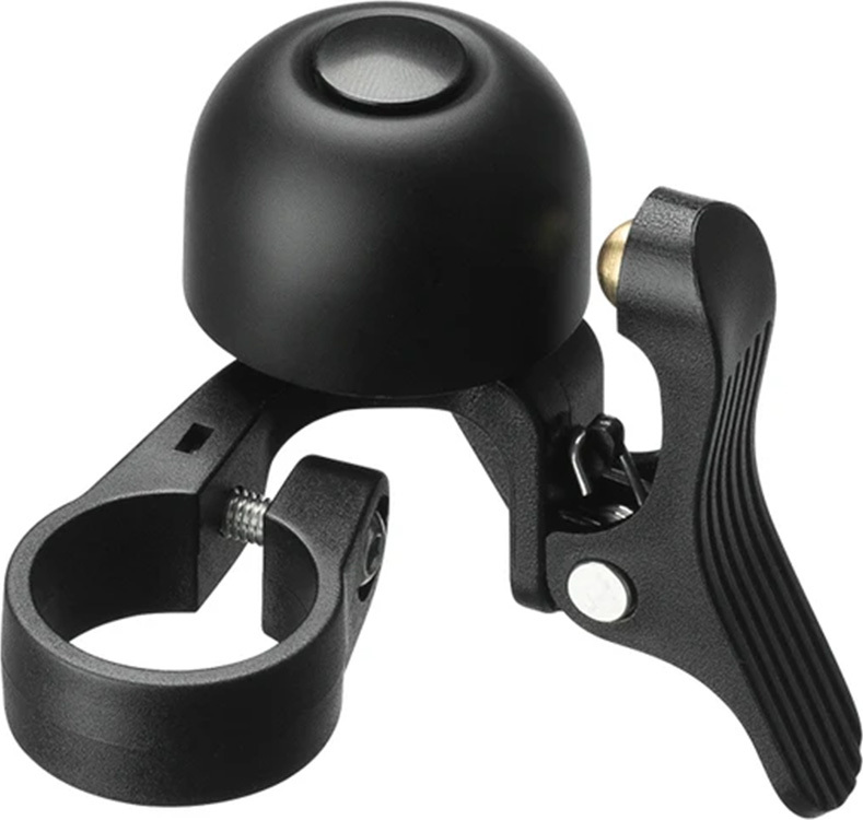 Zvonek na kolo Rockbros 34210007001 na levou stranu řídítek - černý