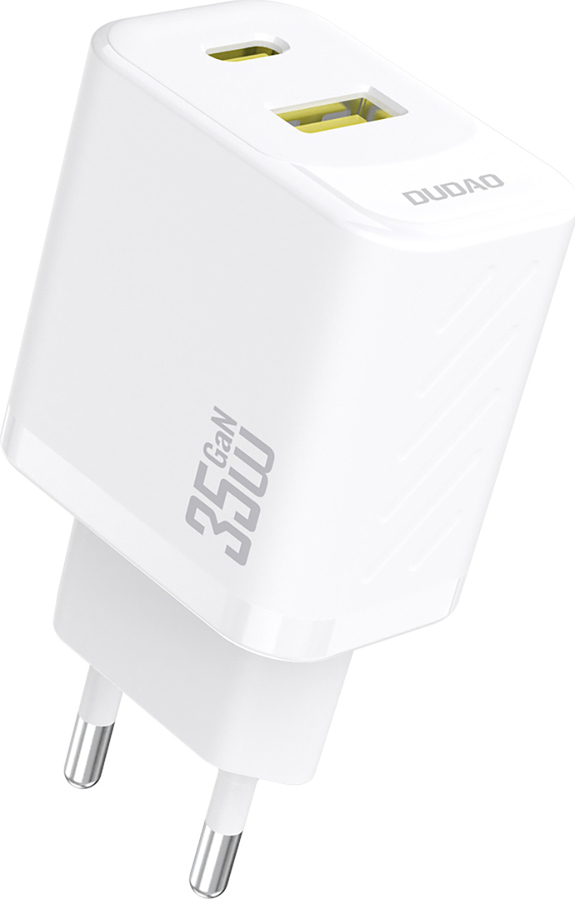 Nabíječka Dudao A27 Max 35W GaN do zásuvky - bílá