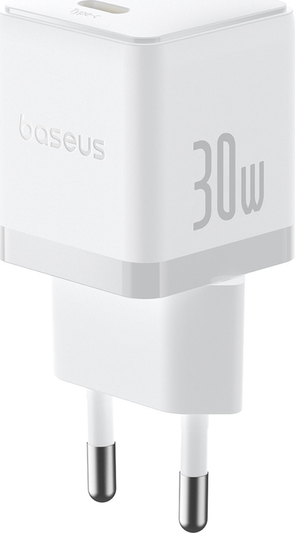 Nabíječka Baseus Palm 30W USB-C do zásuvky - bílá