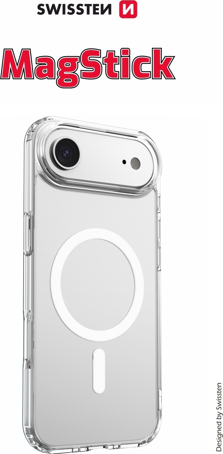 POUZDRO SWISSTEN CLEAR JELLY MagStick PRO APPLE IPHONE AIR TRANSPARENTNÍ