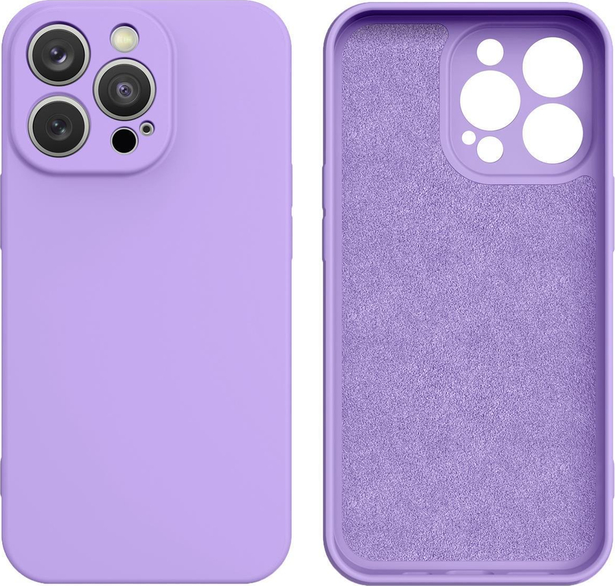 Silikonový kryt pro Samsung Galaxy A14 5G / Galaxy A14 fialový