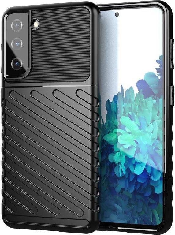 Silikonové ochranné pouzdro Thunder Case pro Samsung Galaxy A14 5G, černé