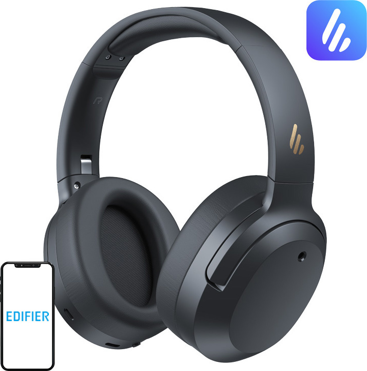 Sluchátka Edifier W820NB Plus V25 (šedá)