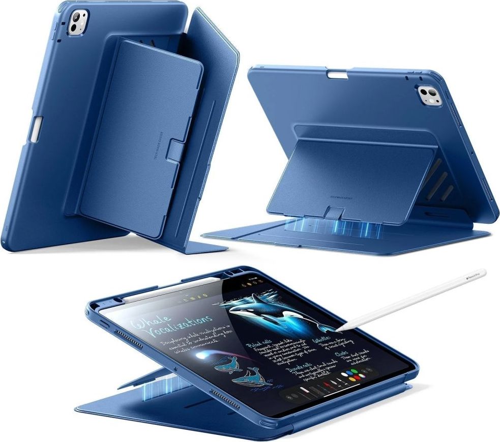 ESR FLIP HYBRID IPAD PRO 13” 7 / 8 / 2024-2025 NAVY BLUE