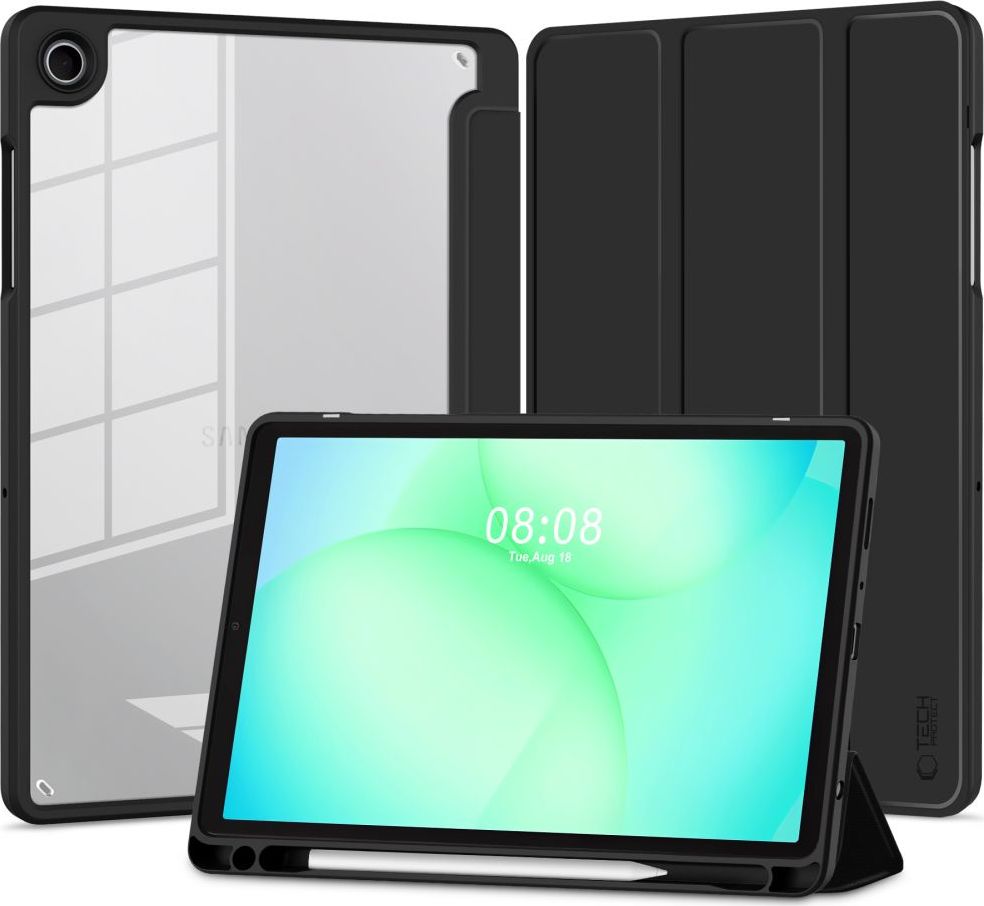 Levně TECH-PROTECT SC PEN HYBRID GALAXY TAB A9 / A11 8.7 X110 / X115 / X133 / X135 BLACK