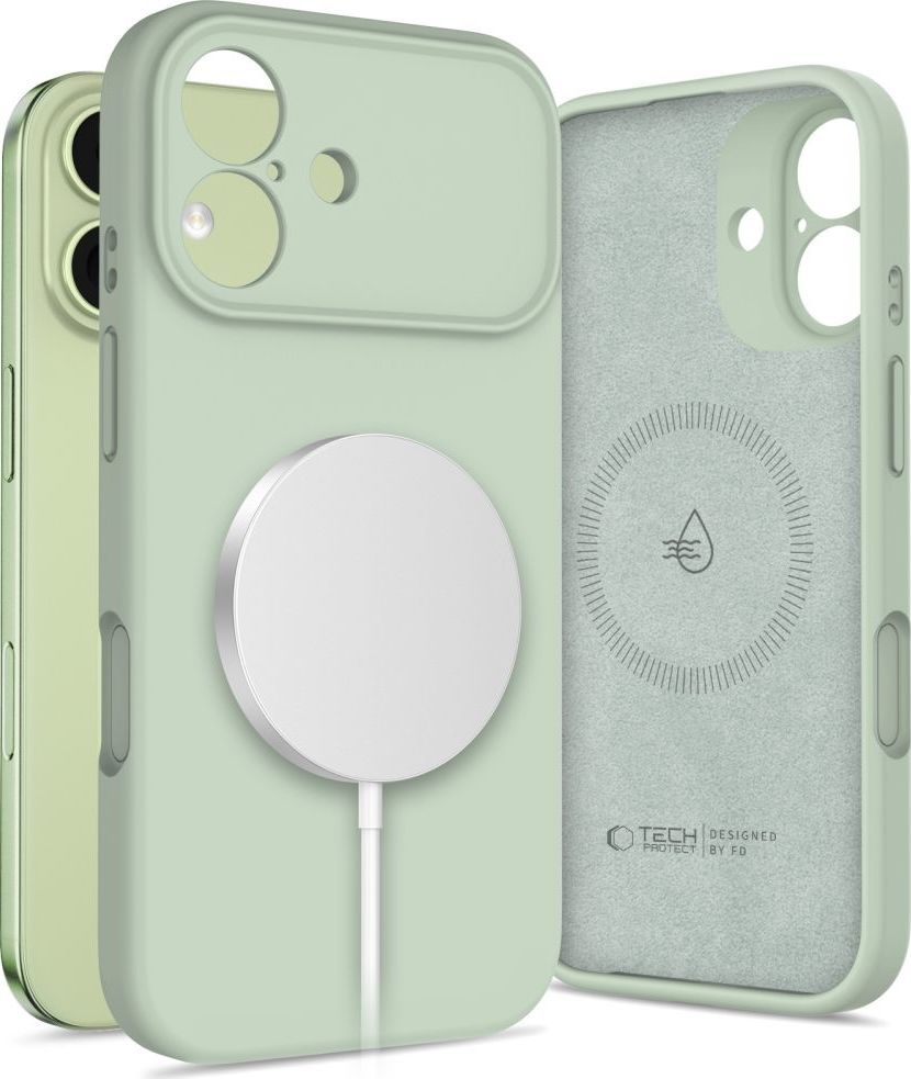 TECH-PROTECT SILICONE MAGSAFE IPHONE 17 SAGE