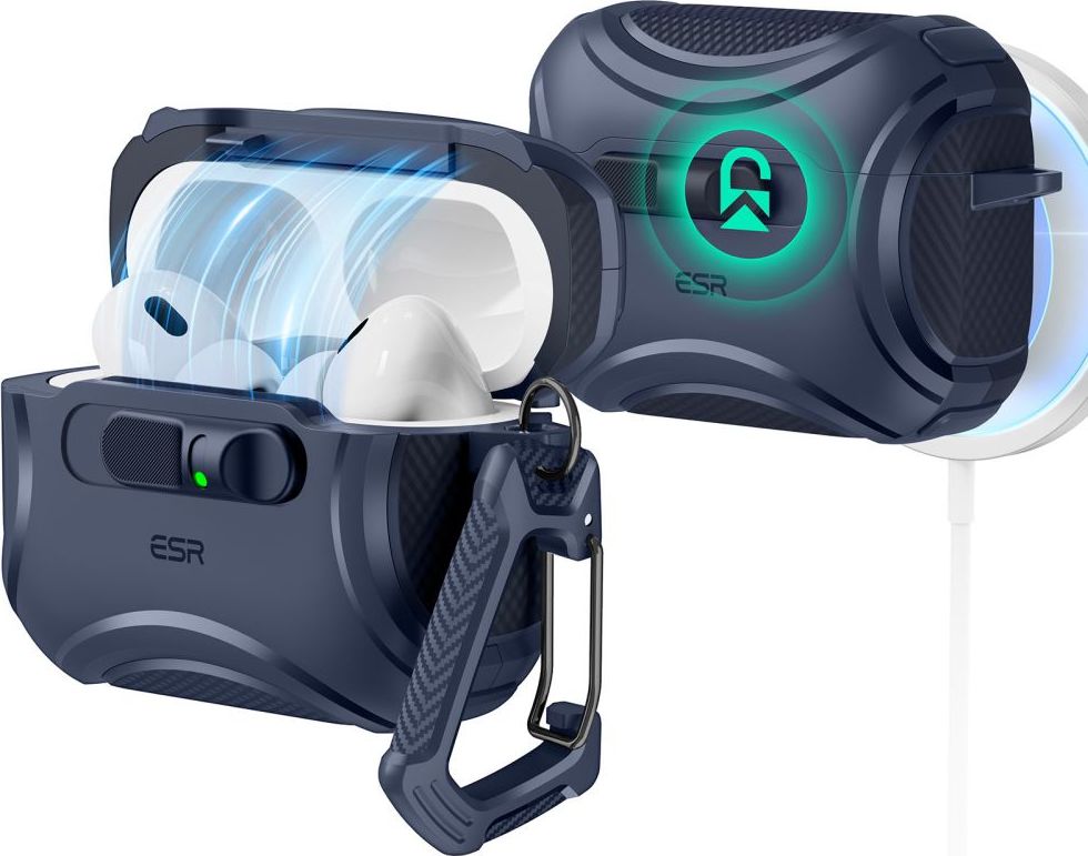 ESR CYBER FLICKLOCK HALOLOCK MAGSAFE APPLE AIRPODS PRO 3 BLUE