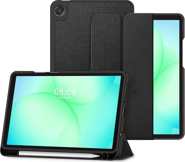 Levně TECH-PROTECT SC PEN CANVAS GALAXY TAB A9 / A11 8.7 X110 / X115 / X133 / X135 OBSIDIAN BLACK