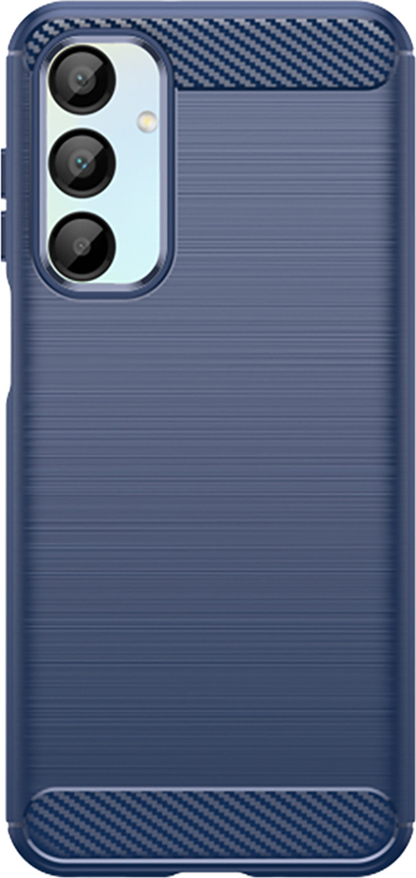 Karbonový kryt pro Samsung Galaxy A16 / A16 5G - modrý