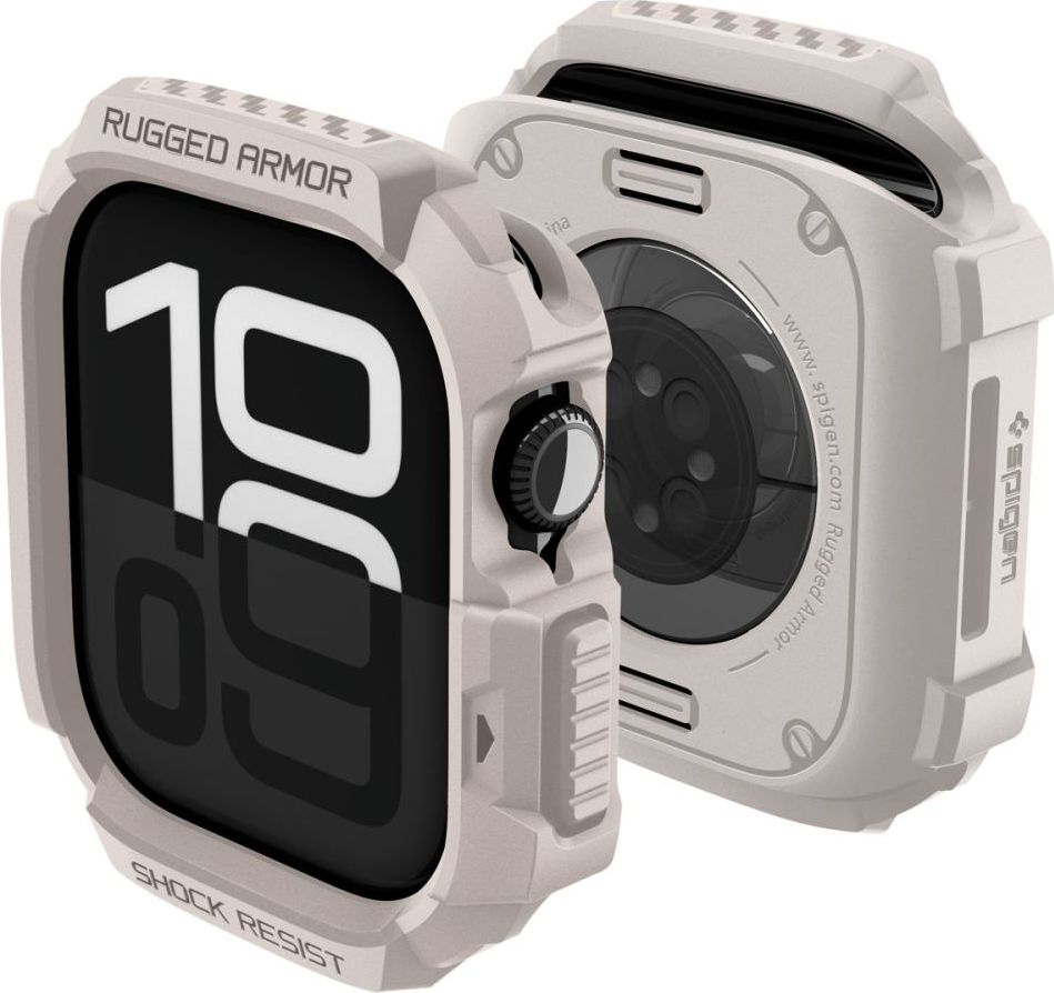 SPIGEN RUGGED ARMOR V2 APPLE WATCH 10 / 11 (42 MM) DUNE BEIGE