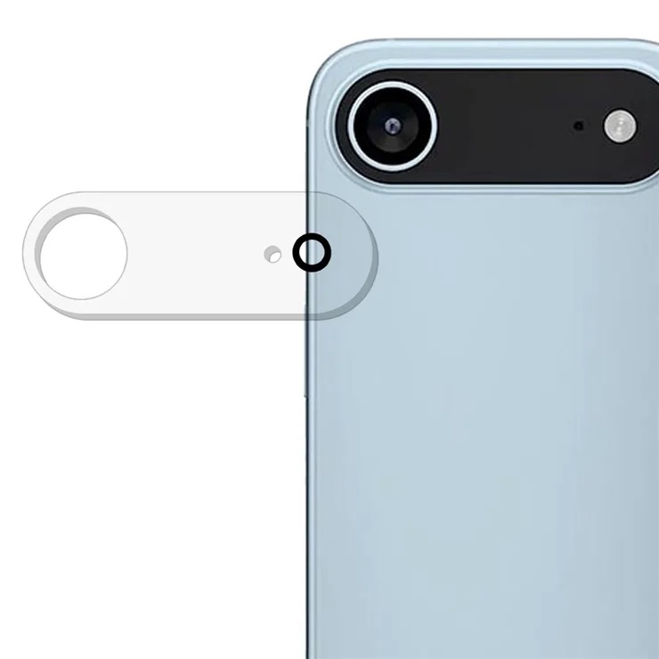 Clearo kryt na čočku fotoaparátu z tvrzeného skla Diamond Glass pro iPhone 17, čirý