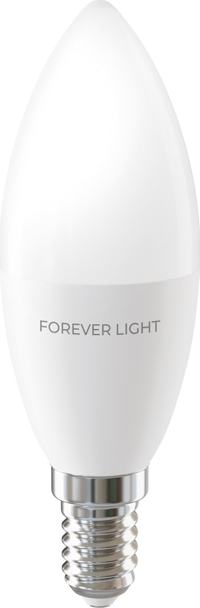 LED žárovka Forever Light E14 C37 8,5W 1000lm 6000K třída E