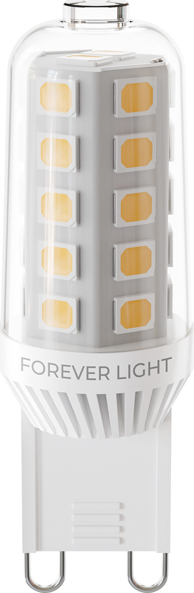 LED žárovka Forever Light G9 3,6W 440lm 4000K keramická třída F