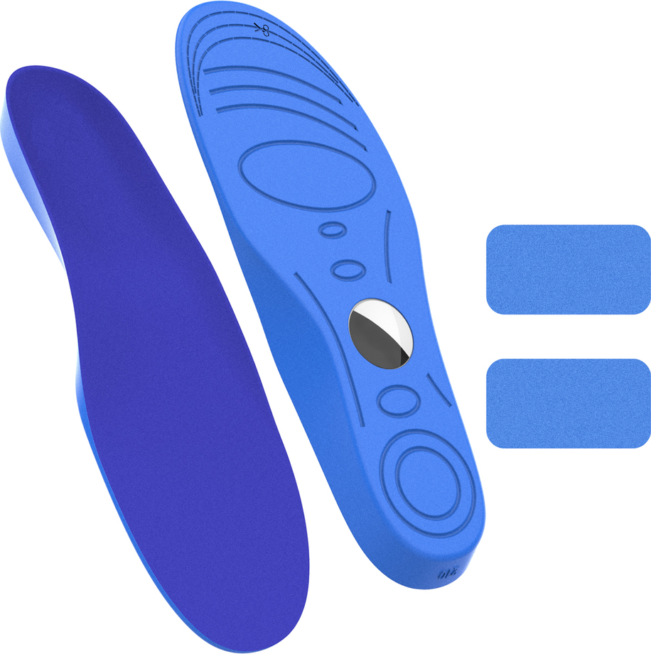 Vložky do bot - s pouzdrem pro AirTag (155mm-170mm) - modré