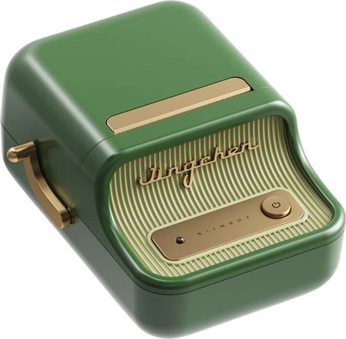 Přenosná tiskárna štítků Niimbot B21 Pro (tmavě zelená)