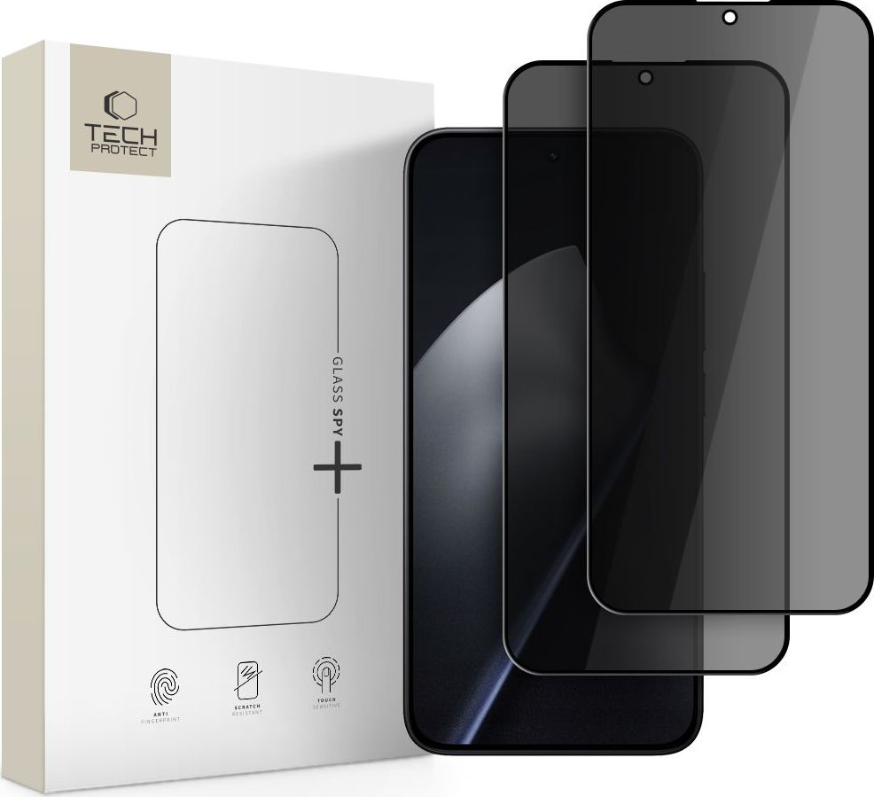 TECH-PROTECT GLASS SPY+ 2-PACK ZATMAVUJÍCÍ TVRZENÉ SKLO XIAOMI 15T / 15T PRO PRIVACY