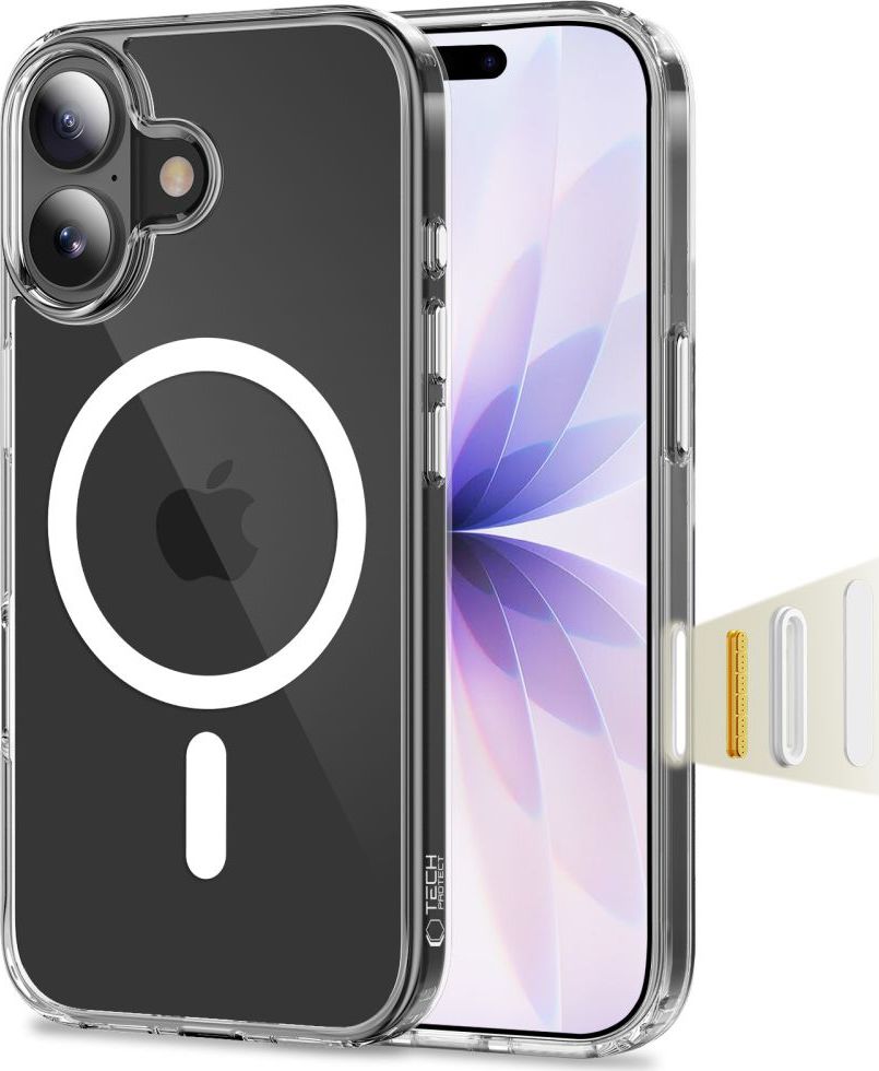 TECH-PROTECT FLEXAIR HYBRID CC MAGSAFE IPHONE 17 CLEAR