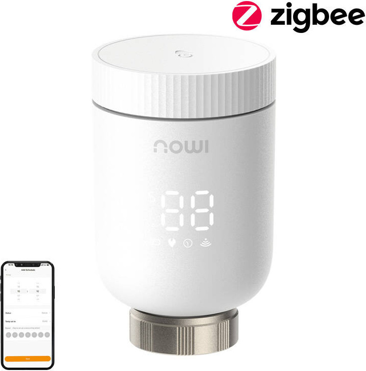 ZigBee termostatická hlavice IMOU IOT-TRV1-EU + 6 adaptérů
