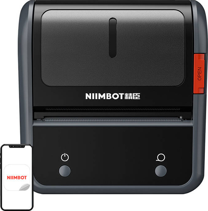 Niimbot B3S_P Termální tiskárna štítků šedá