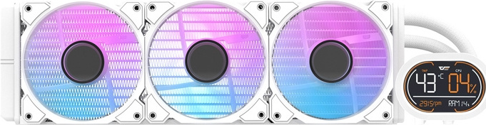 Vodní chladič CPU Darkflash DH360D (bílý)
