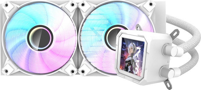 Vodní chladič CPU Darkflash DV240S (bílý)