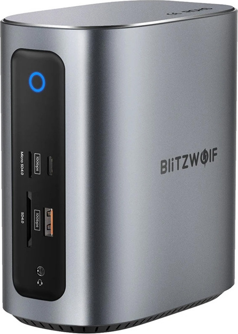 Blitzwolf BW-TH15 17v1 Dokovací stanice 2xHD+DP+4xC+3xUSB 3.0+USB 3.1+C 3.2+C PD+RJ45+micro SD+SD+3,5mm Audio