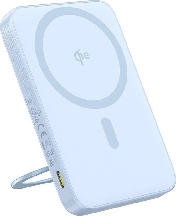 Powerbanka Baseus se stojánkem PicoGo Qi2 5000mAh 20W (modrá)