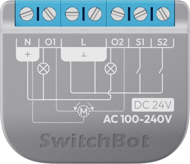 Inteligentní dvoukanálový spínač SwitchBot Relay Switch 2PM