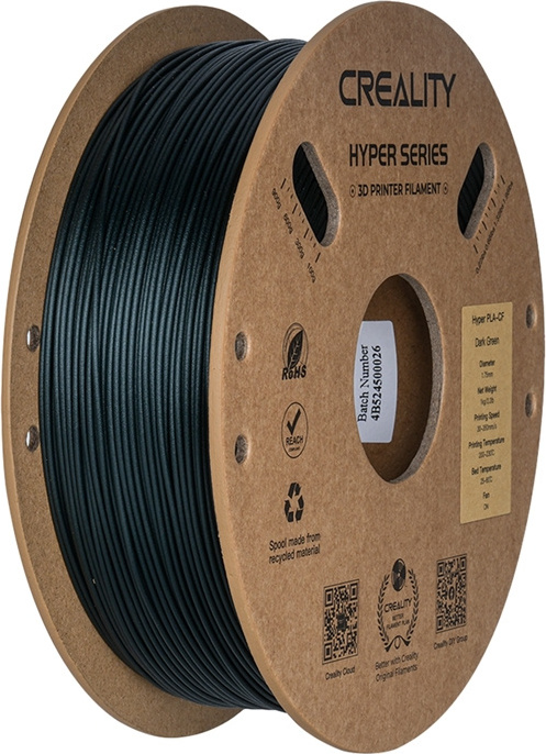 Hyper PLA-CF Creality Filament (tmavě zelený)
