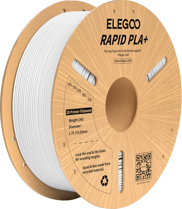 Filament ELEGOO Rapid PLA+ (bílý)