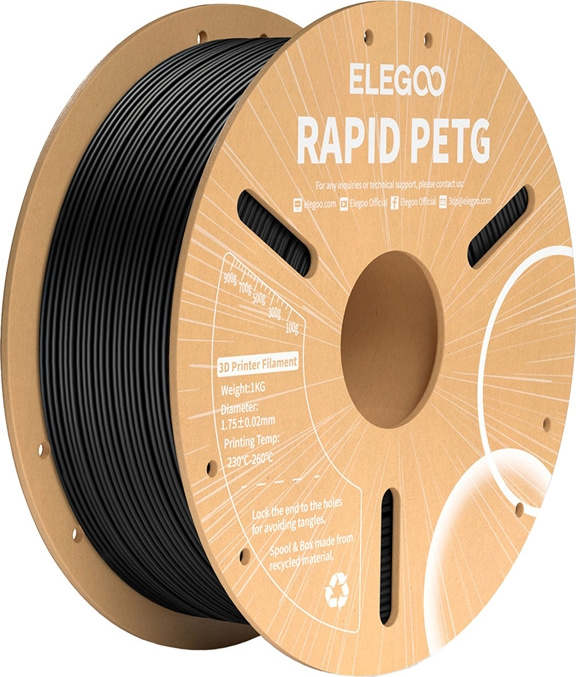 Filament ELEGOO Rapid PETG (černý)