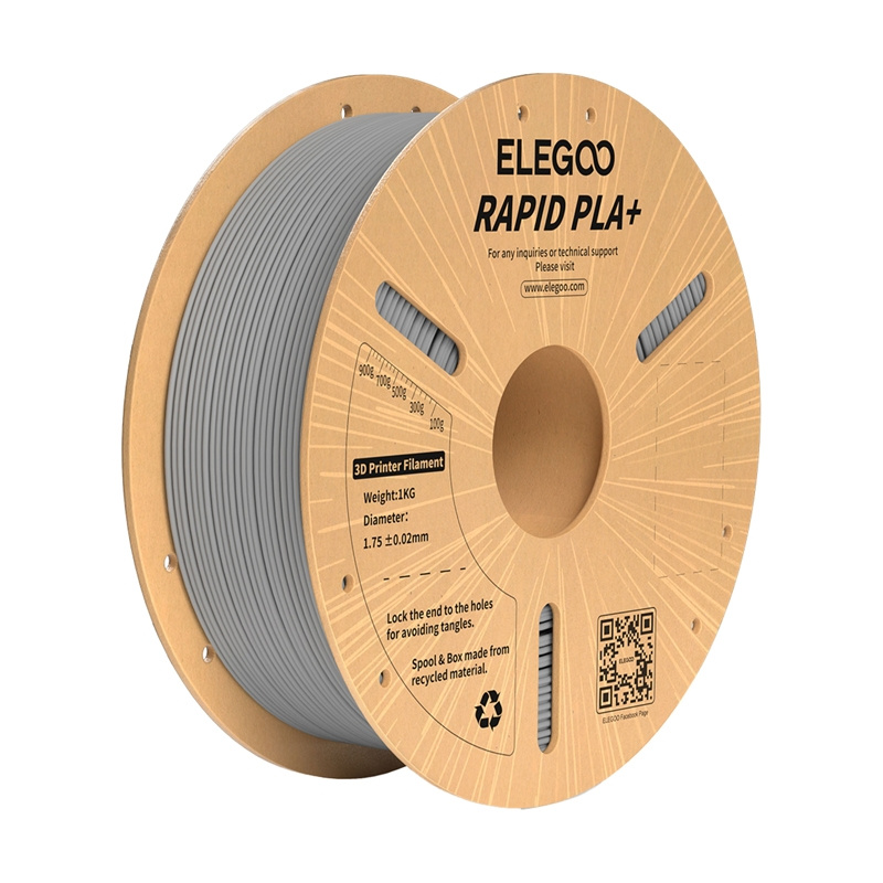 Filament ELEGOO Rapid PLA+ (šedý)